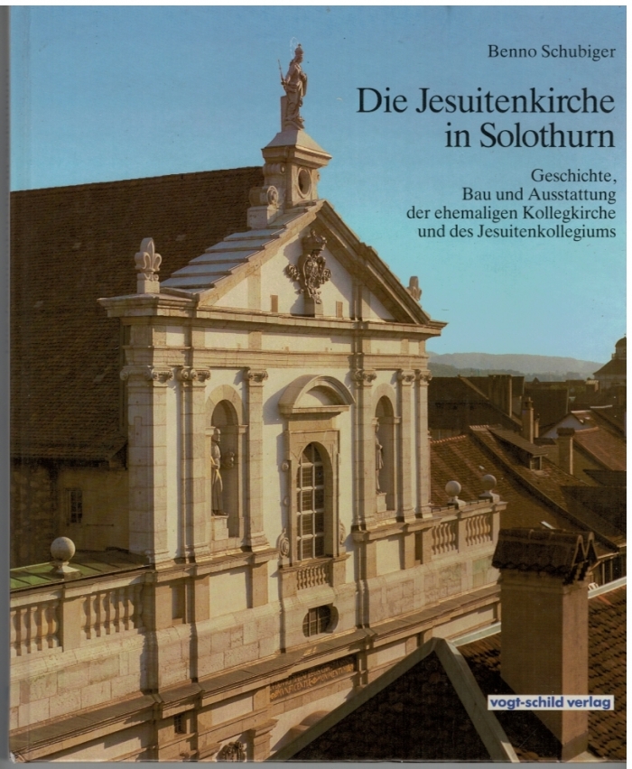 <p>Die Jesuitenkirche in Solothurn : Geschichte, Bau und Ausstattung der ehemaligen Kollegkirche und des Jesuitenkollegiums. Mit e. Vorw. von Hans Martin Gubler</p>
<h1><strong><em><br /></em></strong></h1>
